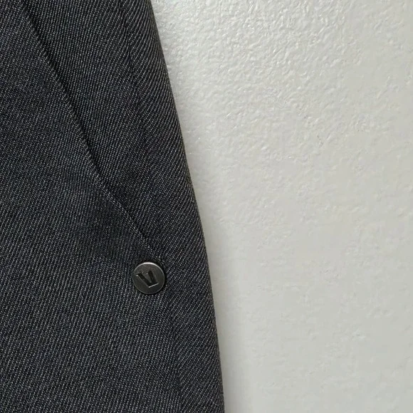 Vuori Mens Zurich Elastic Waist Trouser Dark Pewter Heather Pants V481 Sz XL - Picture 2 of 9